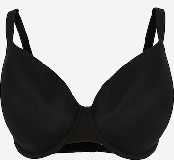 Calvin Klein Underwear T-Shirt Rintaliivi värissä musta: etupuoli