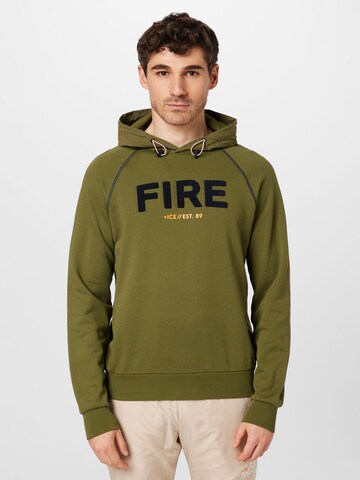 Bogner Fire + Ice Sweatshirt 'VALLE' in Groen: voorkant