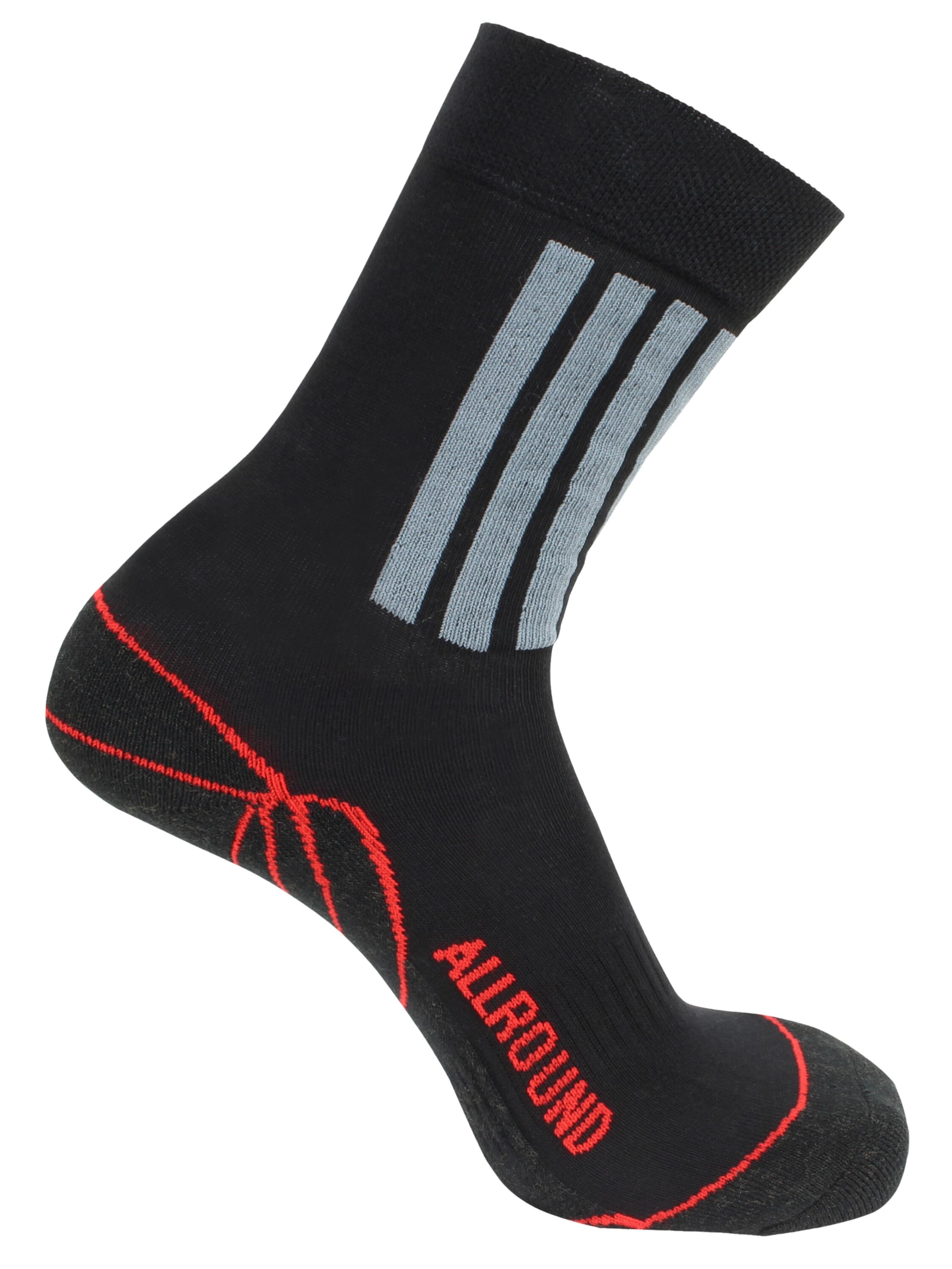 Calzino sportivo di normani in nero