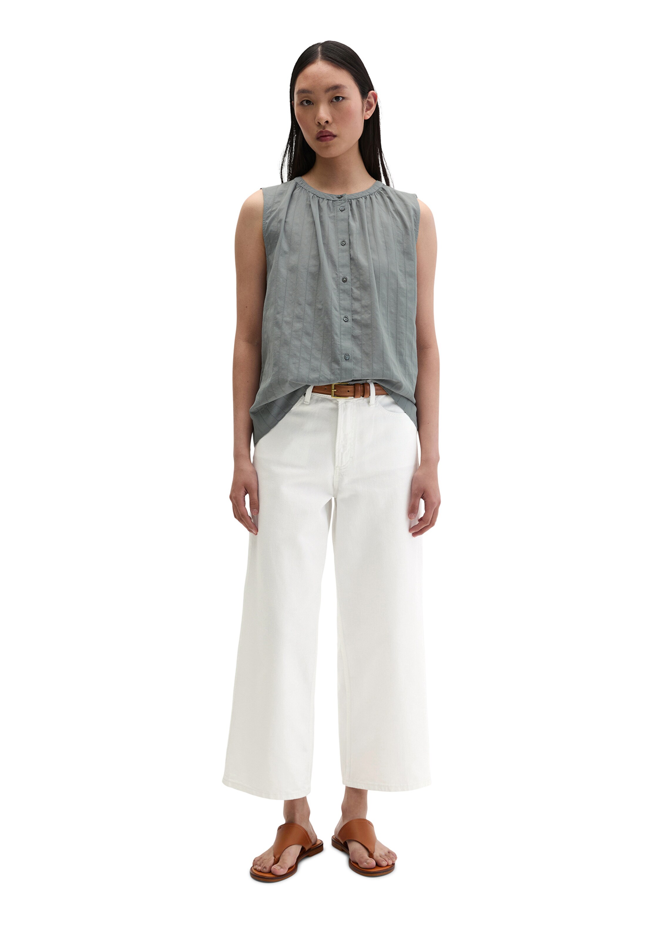 Marc O'Polo Bluse in Grau