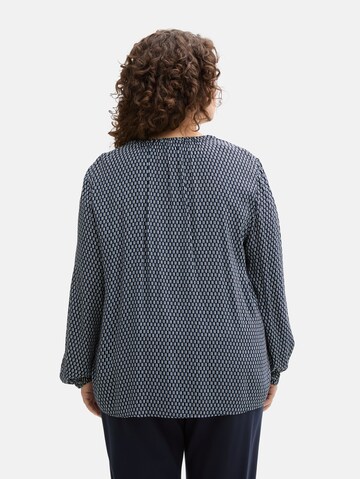 Tom Tailor Women + Blouse in Blauw