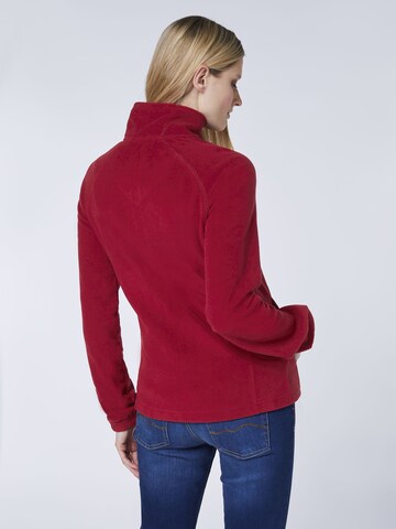 Oklahoma Jeans Fleecejacke in Rot