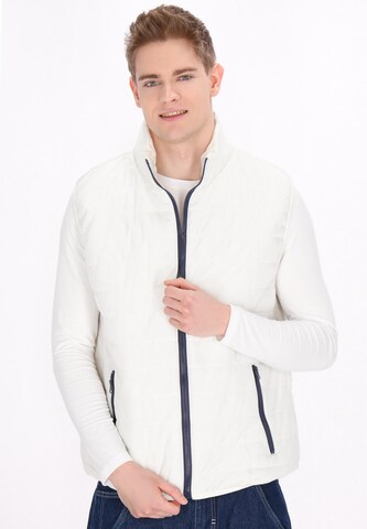 MO - Chaleco en blanco: frente