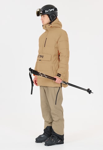 SLOPE Regular Sports trousers 'Zuki' in Beige