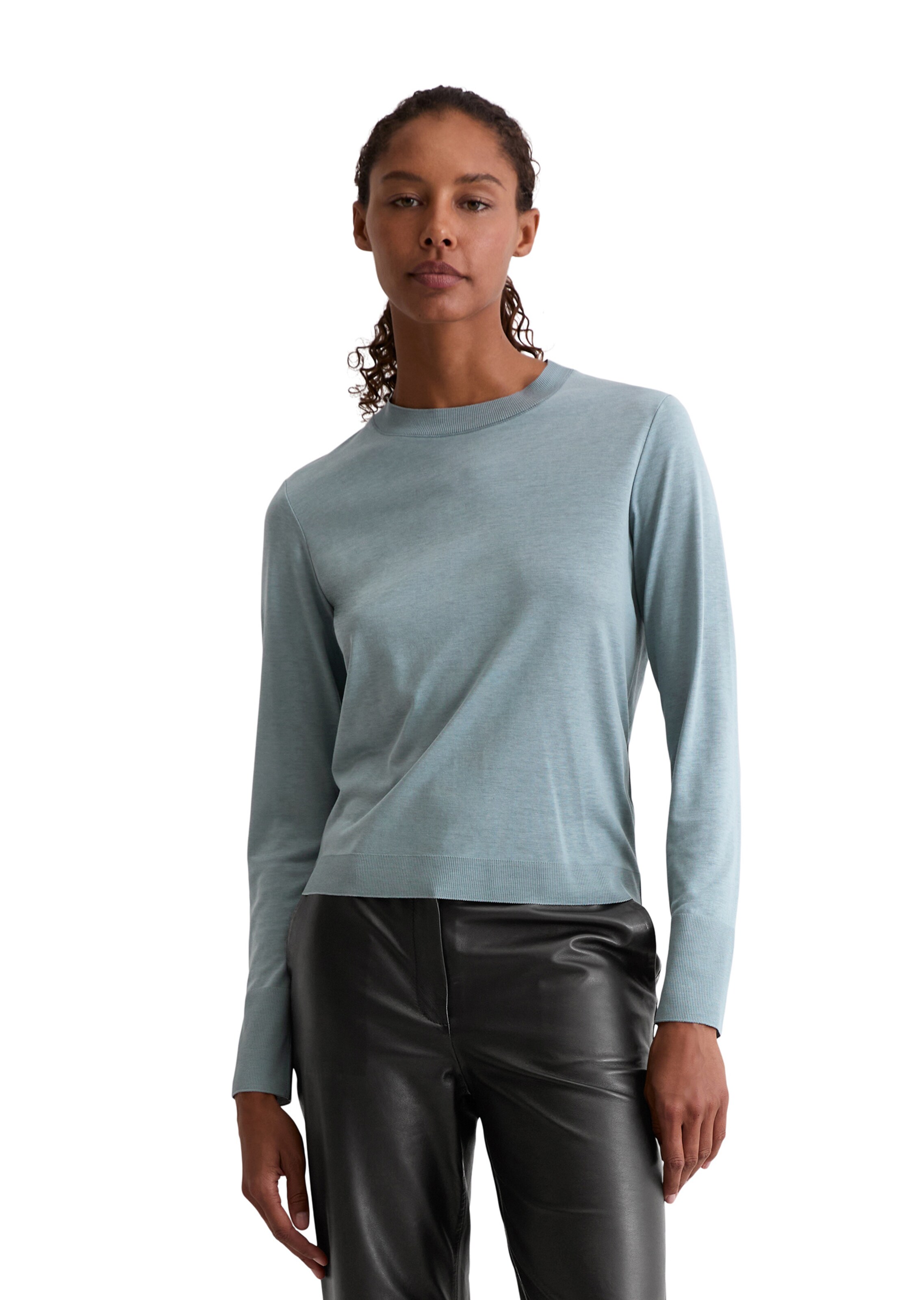 Marc O'Polo Shirt in Blue: front