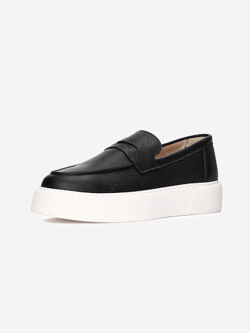 MARTIN VALEN Slipper – černá: přední strana