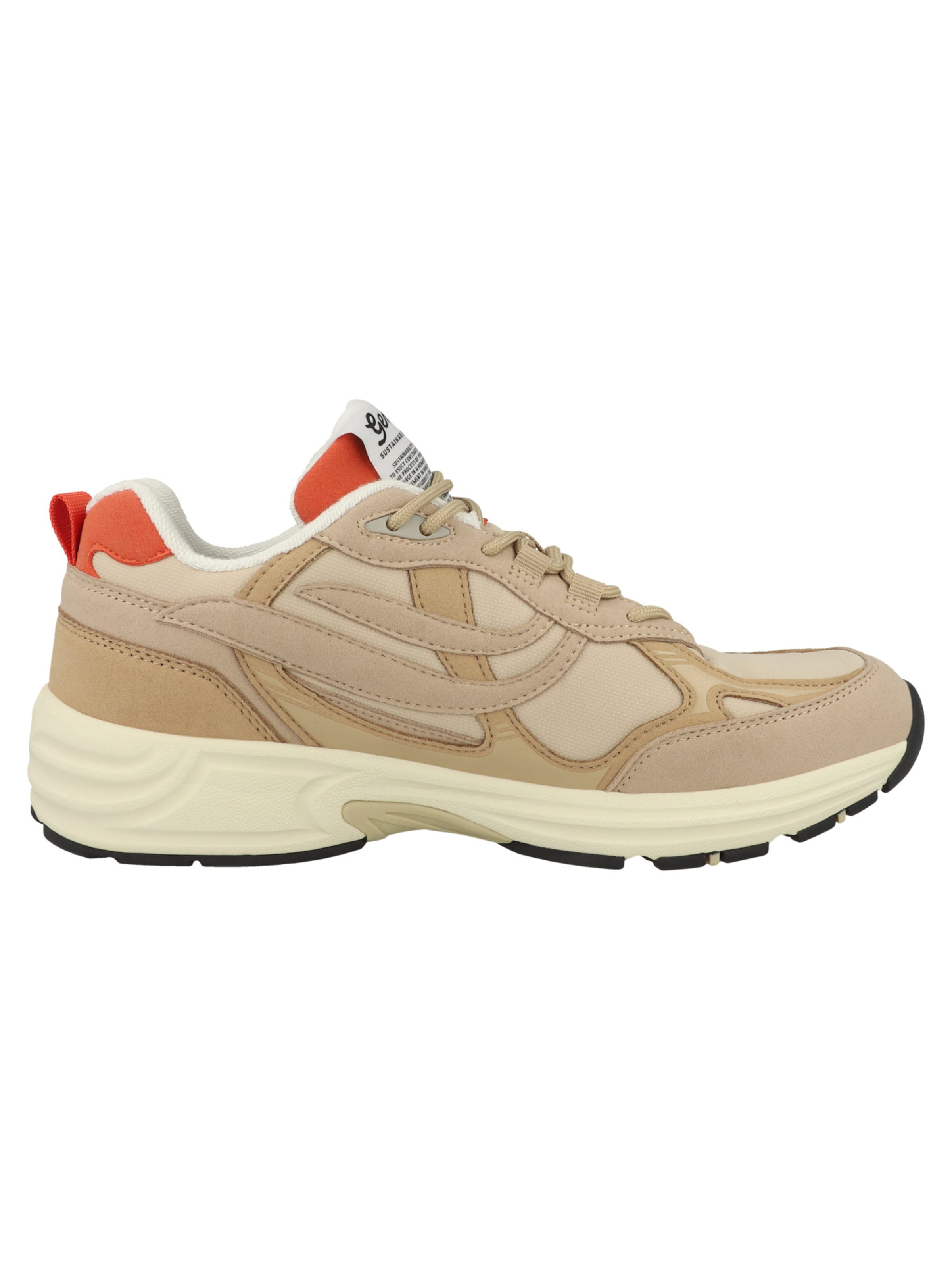 GENESIS Sneakers laag in Beige