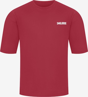 Smilodox T-Shirt ' Cyris ' in Rot: Vorderseite