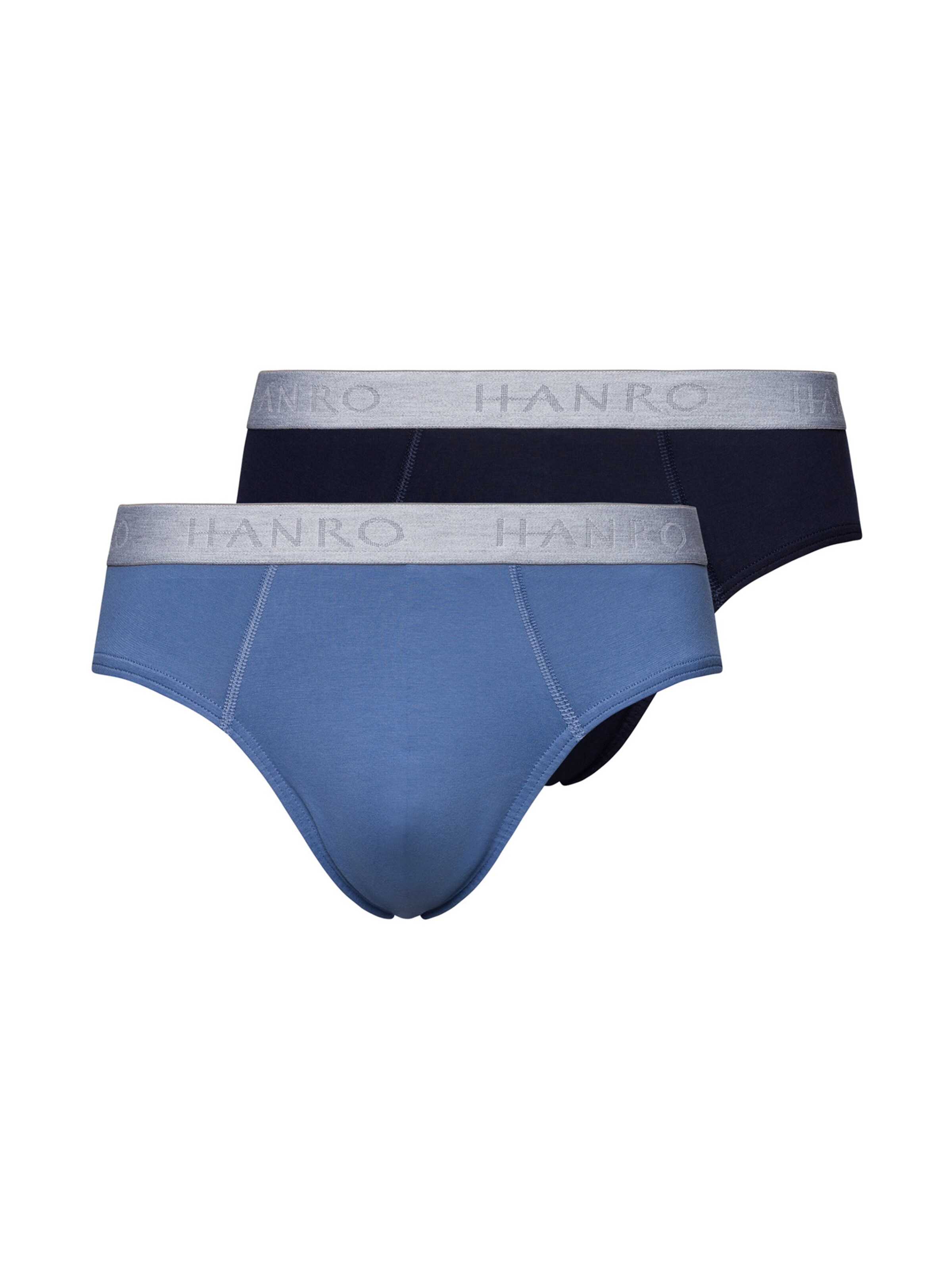 Hanro - Cueca 'Essentials' em azul: frente