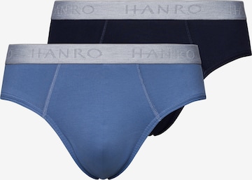 Hanro - Cueca 'Essentials' em azul: frente
