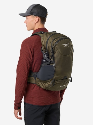 SWEDEMOUNT Urheilureppu 'Adventure 40L' värissä vihreä