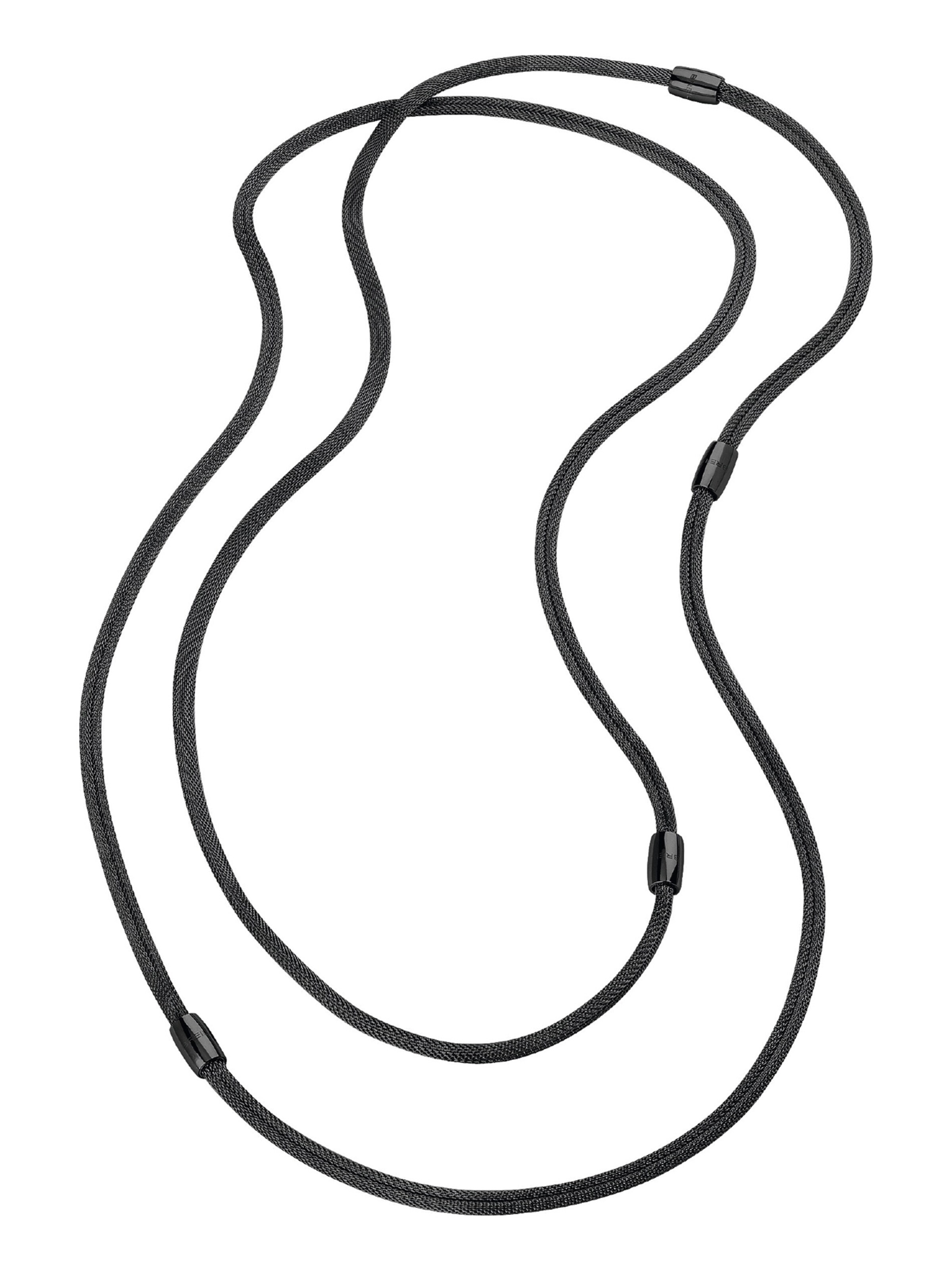 Breil Set: Kette und Armband in Schwarz