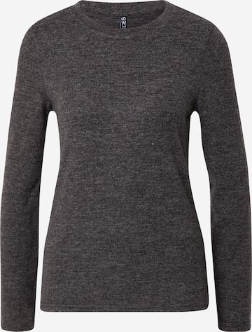 T-shirt 'Pam' PIECES en gris : devant