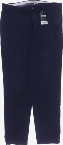LACOSTE Pants in 34 in Blue: front
