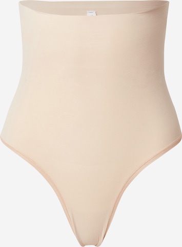 SPANX Корректирующие трусы-слипы в Бежевый: спереди