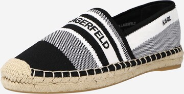 Karl Lagerfeld Espadrilles in White: front