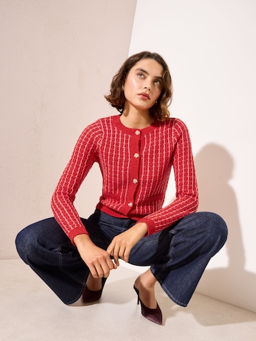 Cardigan Friends Like These en rouge