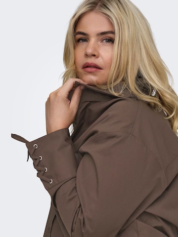 Chemisier 'CAROregon' ONLY Carmakoma en marron
