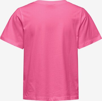 JDY T-Shirt 'PISA' in Pink