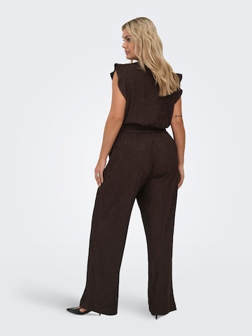 ONLY Carmakoma - Jumpsuit 'CARReina' en marrón