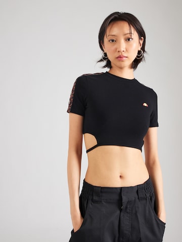 ELLESSE Shirt 'Battaglia' in Black: front