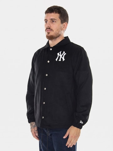 NEW ERA Übergangsjacke 'MLB Coaches'‌‌‌‌‌‌‌‌‌‌ in Schwarz