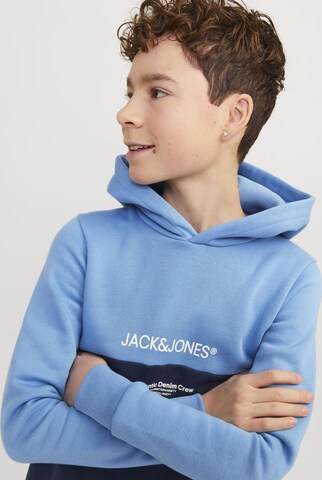 Jack & Jones Junior Sweatshirt 'Ryder' i blå