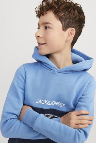 Sweat 'Ryder' Jack & Jones Junior en bleu