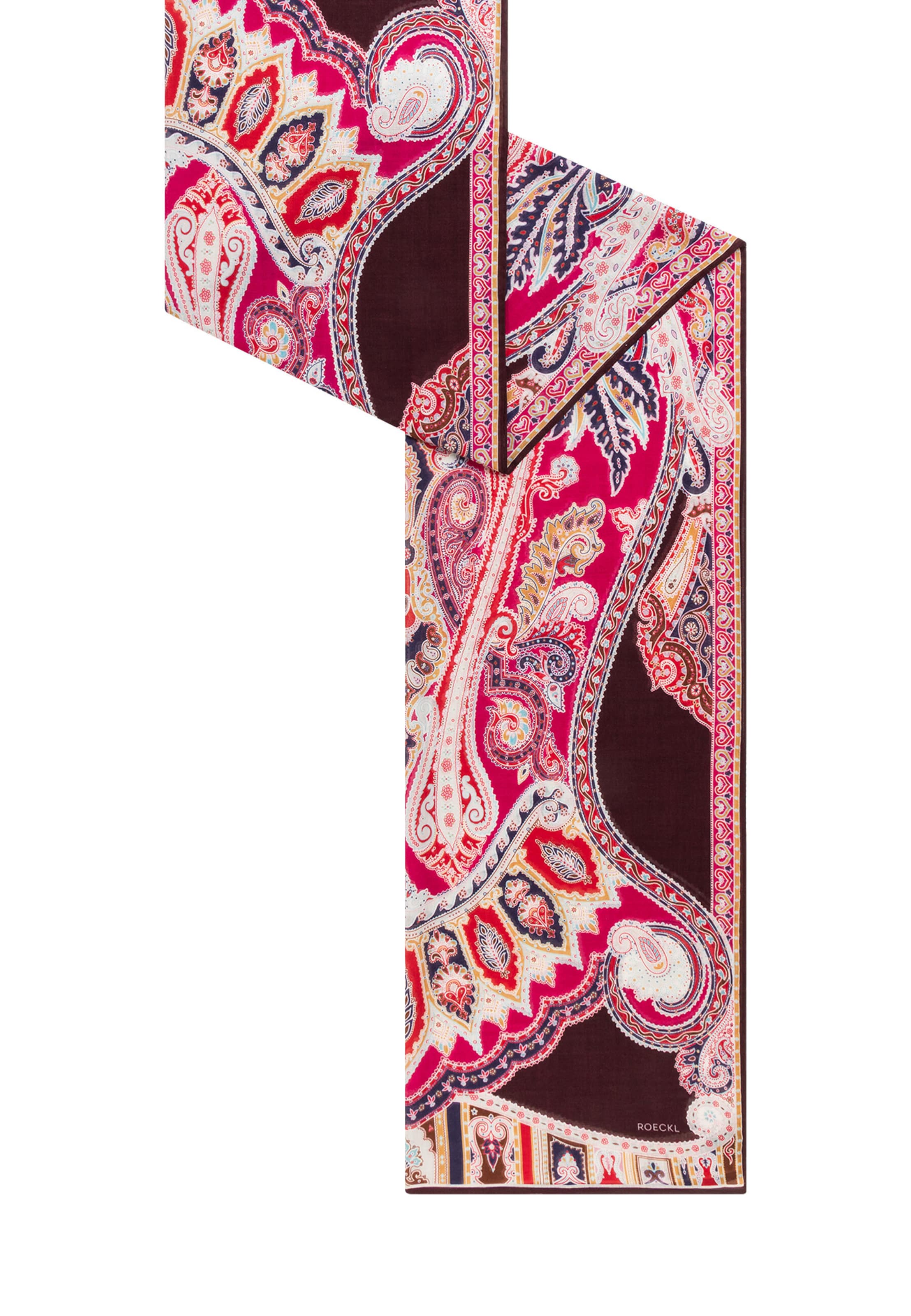 Foulard Roeckl en mélange de couleurs