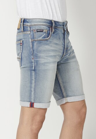 KOROSHI Regular Jeans in Blau