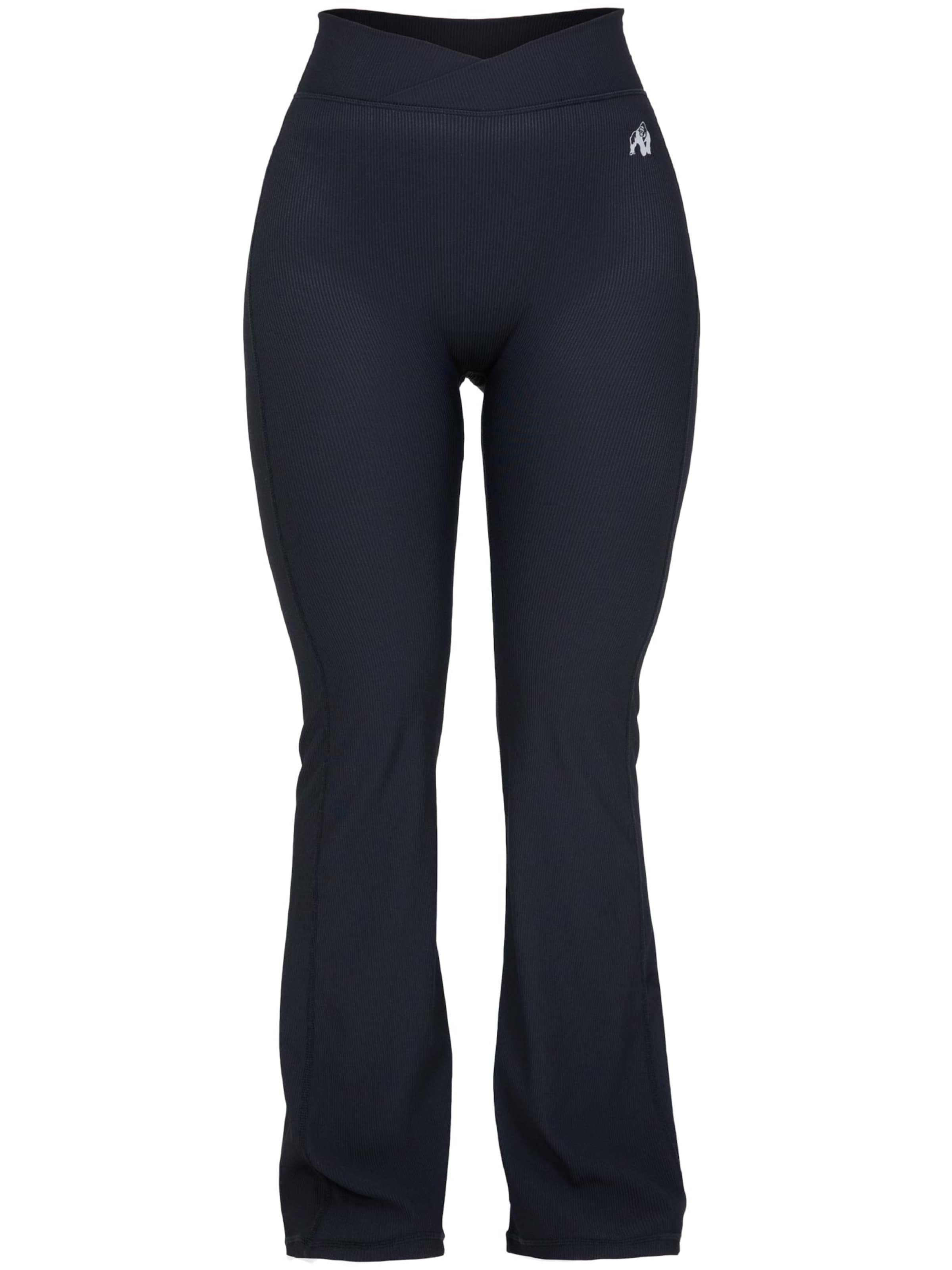 Flared Pantaloni 'Carmen' di Gorilla Wear in blu: frontale