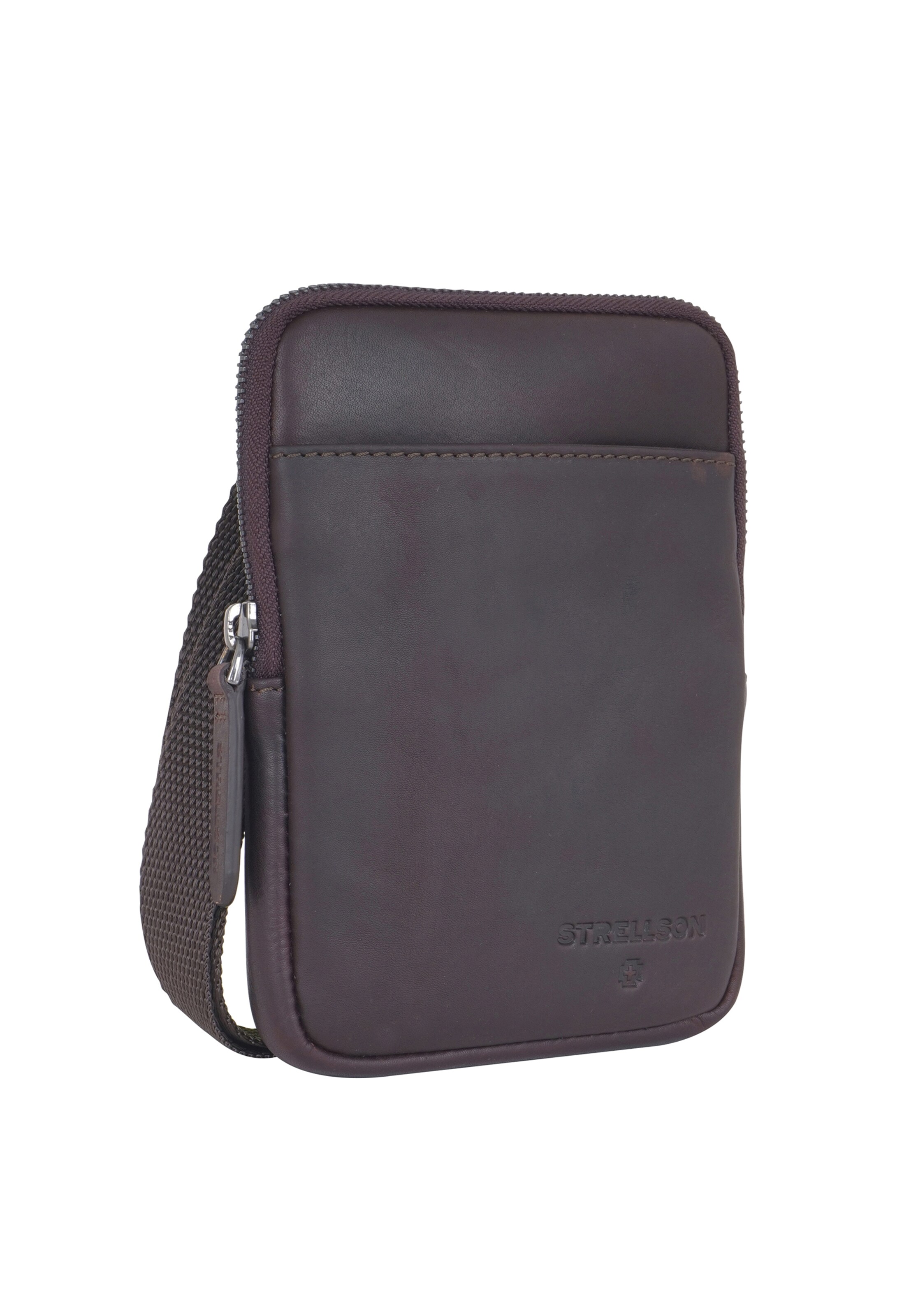 STRELLSON Umhängetasche 'Stratford 2.0 Brian' in Braun
