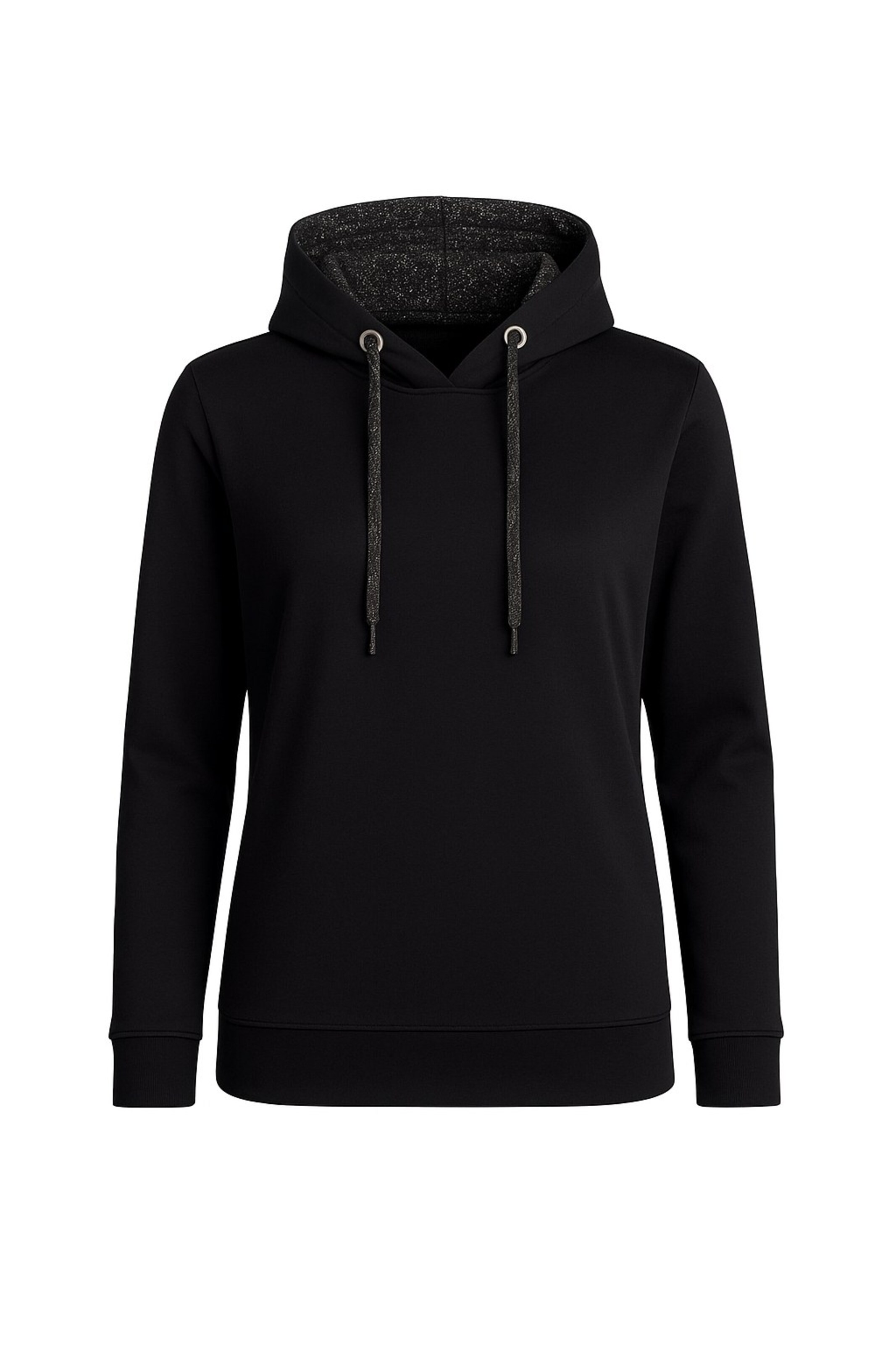 Stil Diva Sweatshirt in Zwart: voorkant