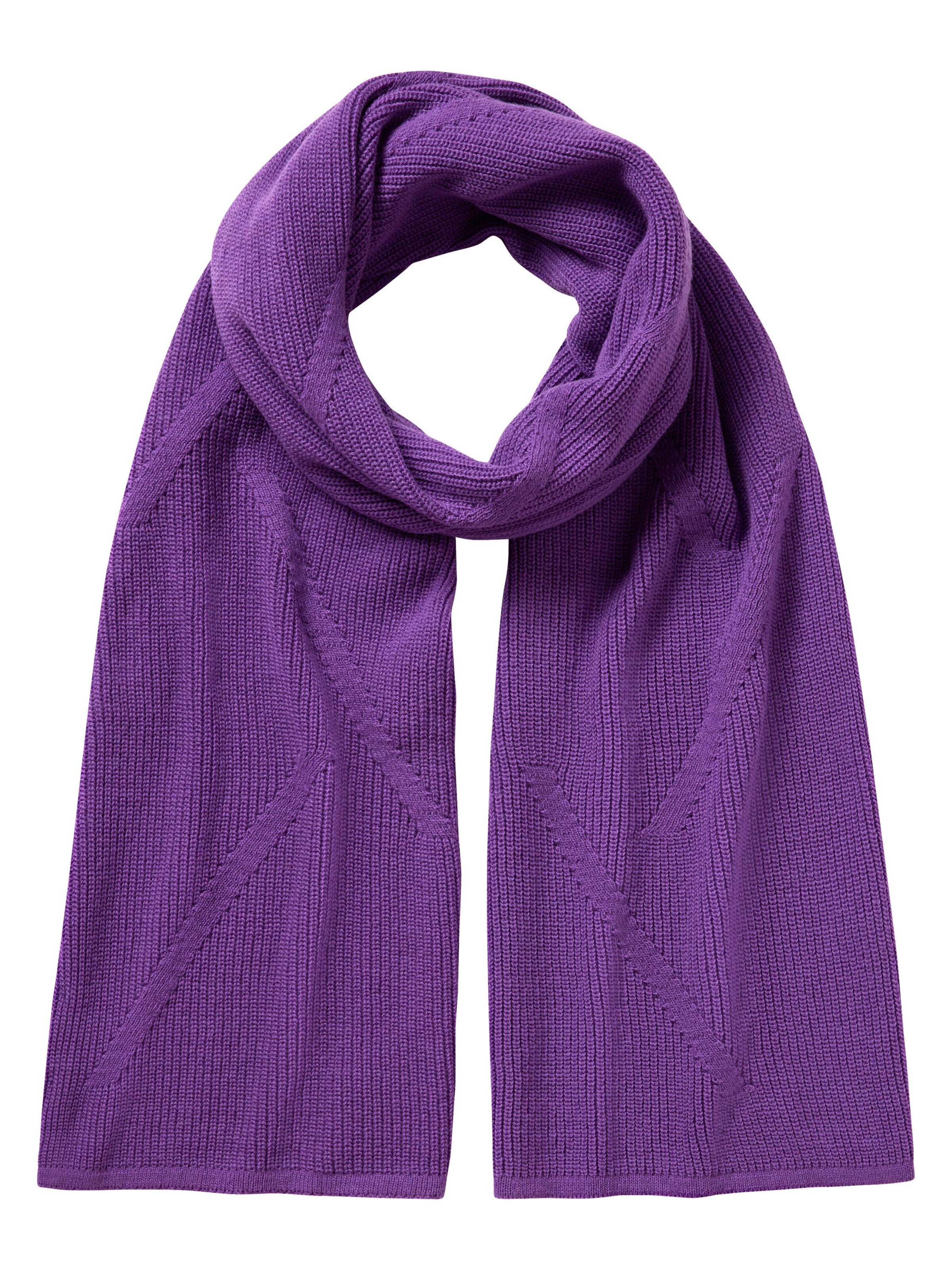 FALKE Schal‌‌‌‌‌ in Lila: Vorderseite