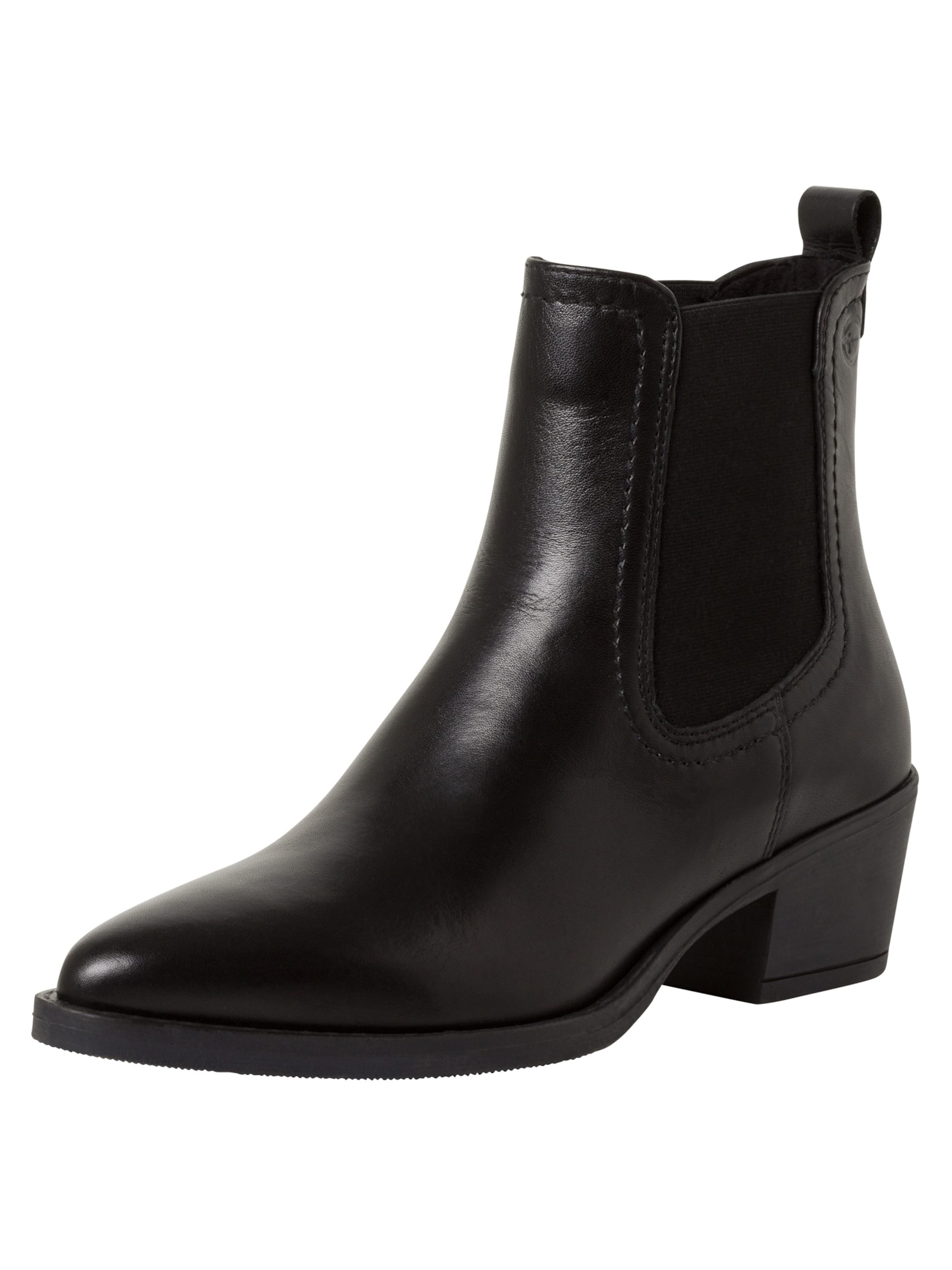 Tamaris - Botas chelsea em preto: frente