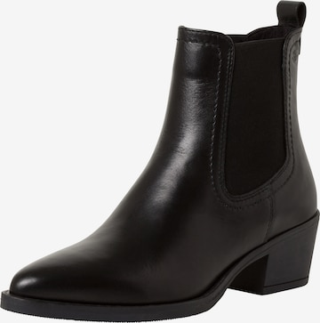 Tamaris Chelsea Boots in Schwarz: Vorderseite