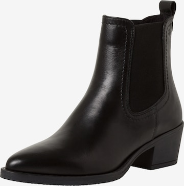 TAMARIS Chelsea Boots in Black: front