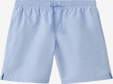 MANGO MAN Badeshorts 'Seer' in Blau: Vorderseite