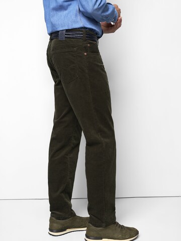 Loosefit Pantalon chino 'M5 Six 2-6599' MEYER en vert