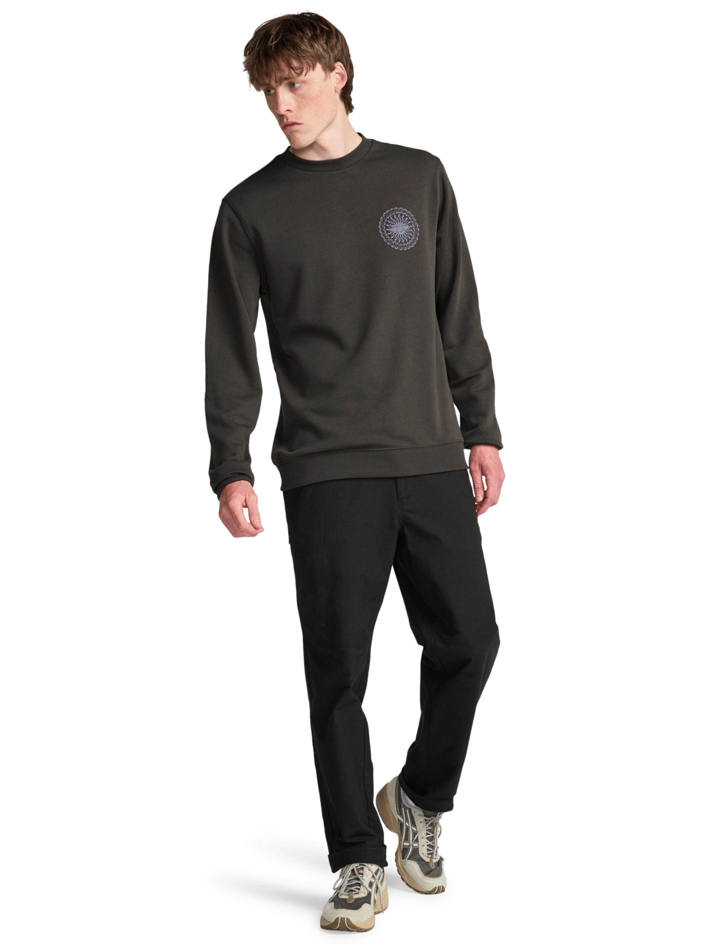 BILLABONG Sweatshirt 'Foundation' in Black
