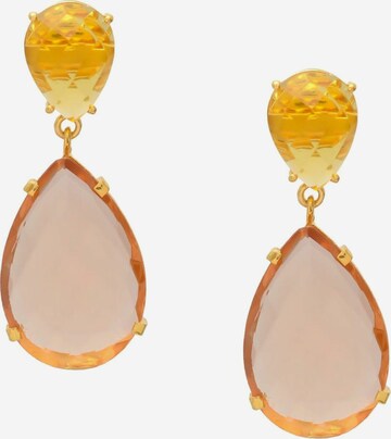 Gemshine Earrings in Beige