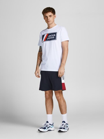 mėlyna JACK & JONES Standartinis Kelnės