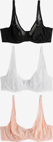 Next Kolmio Rintaliivi värissä musta: etupuoli