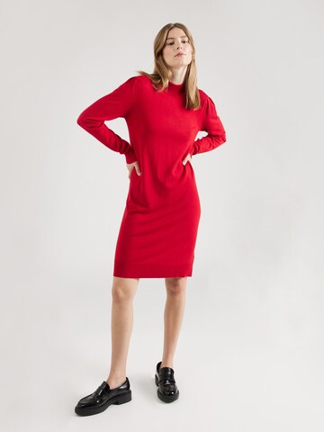 MEXX Πλεκτό φόρεμα σε κόκκινο: μπροστά