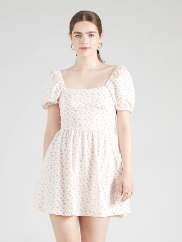 Robe d’été Miss Selfridge en blanc : devant