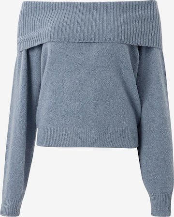 HOLLISTERPulover - plava boja: prednji dio