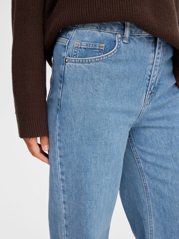 SELECTED FEMME Wide Leg Jeans i blå