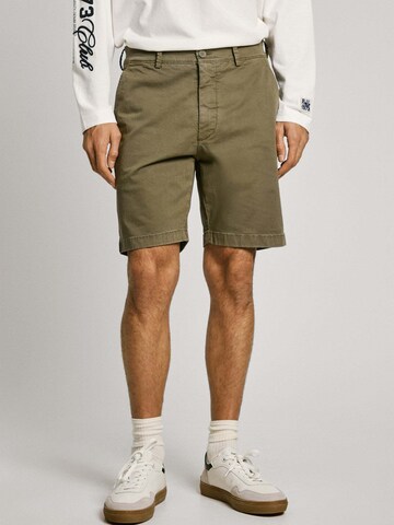 regular Pantaloni chino 'REGULAR' di Pepe Jeans in verde: frontale