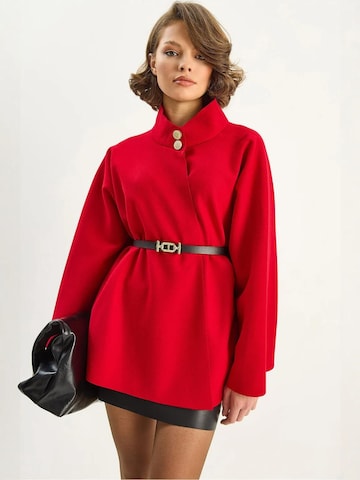 Bianco Lucci Tussenmantel in Rood