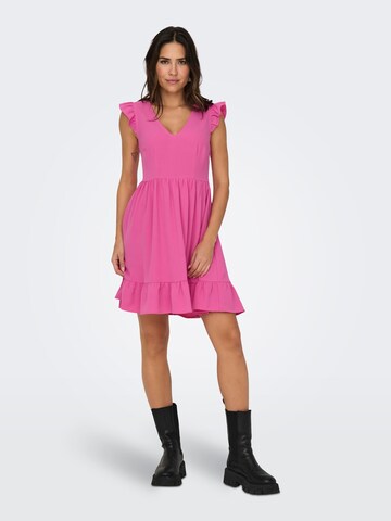 ONLY Sukienka 'METTE' w kolorze różowy